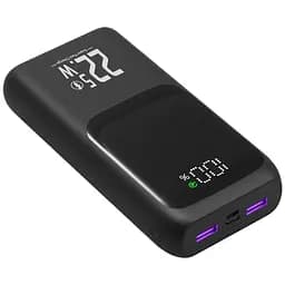 Портативний зарядний пристрій 10000 mAh-20000 mAh 22,5 Вт PD & QC 3.0 швидка зарядка 3 виходи 2 входи