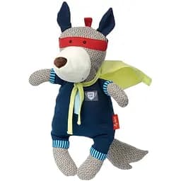 Мягкая детская игрушка PapaandMe Волк супергерой Sigikid 38697SK 35 см