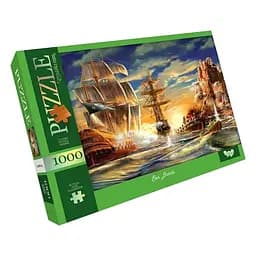 Пазл классический "Sea Battle" Danko Toys C1000-12-08, 1000 элементов