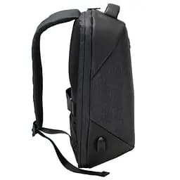 Рюкзак міський Semi Line USB 16 Dark Grey (P8253-0), Темно-сірий - мініатюра 4