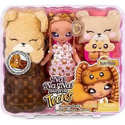 Ігровий набір з лялькою NA! NA! NA! Surprise Teens Піжамна Тедді-вечірка Лари Вонн (577416)