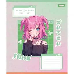 Набір зошитів 1 вересня Follow Anime А5, 12 аркушів 25 шт. (768120) - мініатюра 4