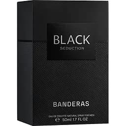 Туалетна вода Antonio Banderas Seduction In Black 50 мл - мініатюра 2