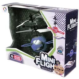 Инфракрасная индукционная летающая игрушка Offtop Вертолет синий (860287)