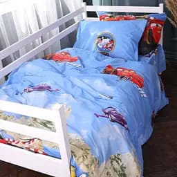 Комплект постельного белья Mirson Ranforce Elite McQueen Cars 2x160x220 см (2200011443409)