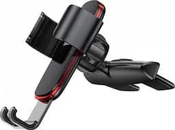 Автотримач Baseus Metal Age Gravity Car Mount Black - мініатюра 2
