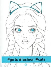 Розмальовка Жорж #girls#fashion#cats