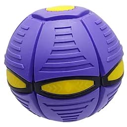 Летючий трансформерний м'яч 1002-3(Dark-Violet) світиться - мініатюра 2
