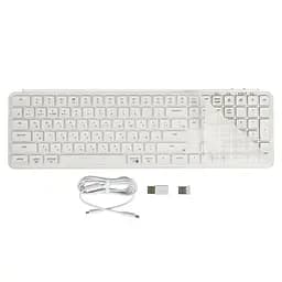 Клавіатура мембрана B6 Pro, USB/WL/BT, ivory white Keychron teh0013835 - мініатюра 8