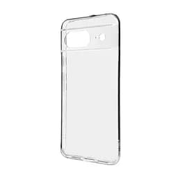 Прозрачный чехол для Google Pixel 8 с защитой камеры, тонкий, силиконовый, бесцветный, ударостойкий, противоударный бампер c закрытой камерой, ArmorStandart (ARM72941)