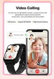 Смарт-годинник-телефон дитячі Wonlex KT33 з камерою WI-FI GPS SIM-карта силіконовий ремінець Blue (17776) - мініатюра 9