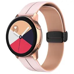 Силиконовый ремешок Classy для Smart Watch 20mm Pink/Beige