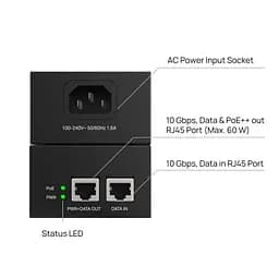 Інжектор PoE TP-Link Omada POE370S
