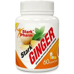 Імбир Stark Pharm Stark Ginger 100 мг 60 капсул (100-13-5275804-20)