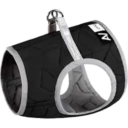 Шлея для собак м'яка AiryVest One, S2, 46-50х43-45 см, чорний (29421)