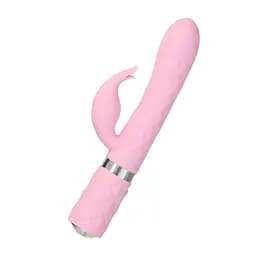 Розкішний кролик з ротацією та вібрацією Pillow Talk Lively, Pink Pillow Talk SO6856 92598