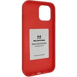 Чохол-накладка Molan Cano Silicone Hana SF Jelly для Apple iPhone 12 Pro Max 6.7" (red) - мініатюра 9
