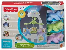 Мобіль з пультом керування Fisher-Price Сон метелика (CDN41) - мініатюра 7