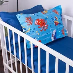 Наволочка MirSon Kids Time 22-1314 Cerulean Сатин різнокольорова - мініатюра 2