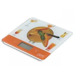 Ваги кухонні електронні Gipfel Rio з брошурою рецептів (5850)