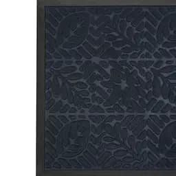 Килимок придверний Eco Fabric Листя з кромкою синій 40 х 60 см (4060-109) - мініатюра 6