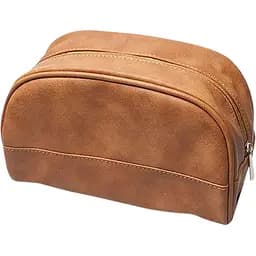 Косметичка Titania 24х13х11 см коричнева (7752)