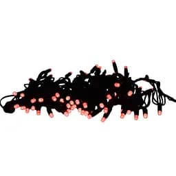 Світлодіодна новорічна гірлянда Devilon подовжувач IP44 LED 10 м 100 л червоний (040643)