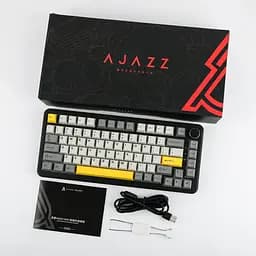 Ігрова магнітна клавіатура AJAZZ AK820 Max / Дротове підключення / Magnetic Yellow Switch, Темно-сірий - мініатюра 6