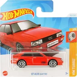 Базова машинка Hot Wheels HW Turbo '87 Audi Quattro червона (5785)