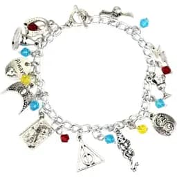 Браслет GeekLand Harry Potter Гаррі Поттер з підвісками Хогвартс HP 6.24.017