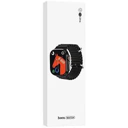 Смарт-годинник Smart Watch HOCO Y12 Ultra вологостійкий Чорний - мініатюра 4
