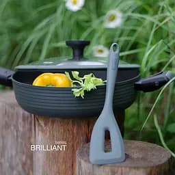 Лопатка з отвором Fissman Chef's Tools 27.5 см (1472) - мініатюра 4