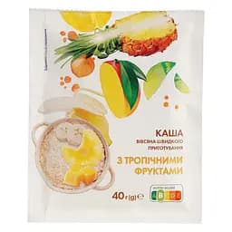 Каша вівсяна Премія з тропічними фруктами 40 г