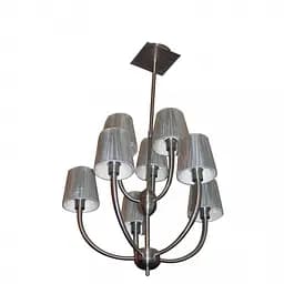 Люстра Brille з абажуром E14 40W CH (BR-473S/8)