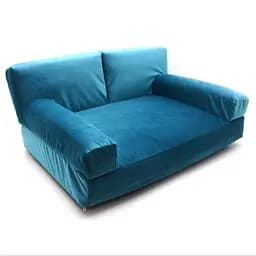 Диван для собак Zoo-hunt Флінт бірюзовий №2 58х90х32 см