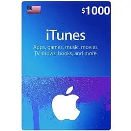Подарункова карта iTunes / App Store Gift Card 1000 usd US-регіон
