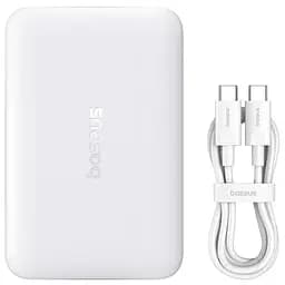 Портативний ЗП Power Bank Baseus EnerFill FM11 30W з БЗП 10000mAh (E00287) Moon White - мініатюра 2
