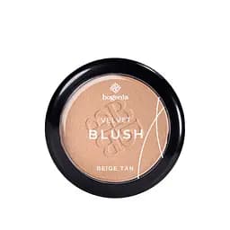 Рум'яна для обличчя Bogenia Blush компактні №002 шиммерні Glossiness Beige Tan