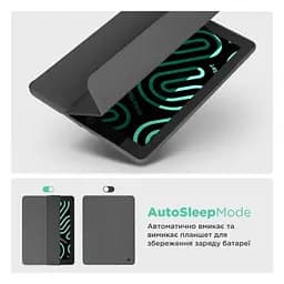 Чохол до планшета ArmorStandart Smart Fold Pen Apple iPad Pro 13 (2024) Dark Grey (ARM78139) - мініатюра 6