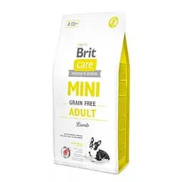 Сухой корм Brit Care GF Adult Lamb 7 кг для взрослых собак миниатюрных пород (ягненок)