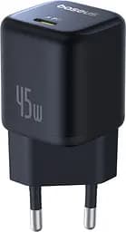 Мережевий зарядний пристрій Baseus PicoGo GaN Fast Charger 1C 45W EU cosmic black (P10176800123-00)