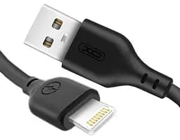 Кабель эластичный XO NB103 USB - Lightning 2 метра черный