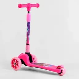 Самокат Best Scooter 13х30х58-71.5 см Рожевий 000231656 - мініатюра 4