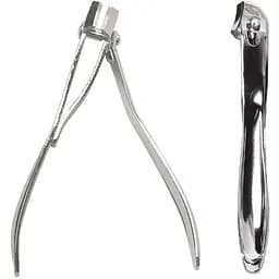 Щипчики для нігтів Titania вигнуті 10 см (1054)