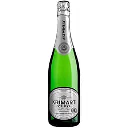 Вино игристое Krimart Zero, белое, брют, 0,75 л (382020)