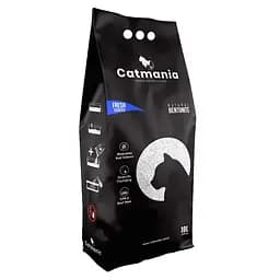 Наповнювач бентонітовий для котячого туалету Catmania Fresh + блакитні гранули 10 л