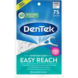Флос-зубочистки DenTek Комплексне очищення Задні зуби 75 шт.