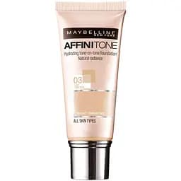 Тональний крем Maybelline New York Affinitone відтінок 03 (Light Beige) 30 мл