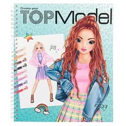 Альбом для розфарбовування Motto A/S Дизайн Top Model (411065)