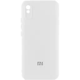 Чохол Silicone Cover Lakshmi Full Camera (AAA) with Logo для Xiaomi Redmi 9A Білий / White